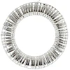 Detal Kaledinė dekoracija Victoria Sport Dekoratyvinis vainikas padanga 30LED 40CM sidabrinė