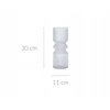 Dekoria Glass vase GEOMETRIC, 30 cm