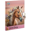 Moxy - Horse secret diary with key & lock A5, 60 sheets (190008)