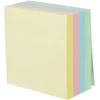 Deli Karteczka samoprzylepna Kwadrat Geltonas, Mėlyna, Rožinė, Žalias 100 ark. Samoprzylepny EA01703 (D335599)