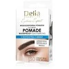 Delia DELIA Eyebrow Expert atsparus vandeniui antakių pomada 3.0 tamsiai ruda 7 g