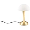 Stalinė lempa DELIGHT Trio RL Canaria R59561108 lampa stołowa lampka 1x4,9W LED 3000K 470lm balta/auksinė