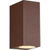 DELIGHT Trio sieninis šviestuvas Roya 204269224 sieninis šviestuvas lauko sieninis šviestuvas IP44 2x35W GU10 ruda