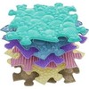 Dėlionė Askato Sensorinis ortopedinis kilimėlis 6v1 Baby Pastel 6 dėlionių Sensorika Muffik / Mfk-023-2