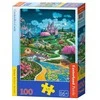 Castorland Dėlionė 100 vnt. - Pelenės pilis