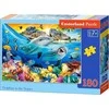 Castorland Dėlionė 180 vnt. Delfinai tropikuose