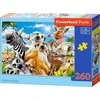 Castorland Dėlionė 260 vnt. - Afrikos gyvūnai