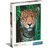 Clementoni Dėlionė 500 vnt. - Jaguaras džiunglėse