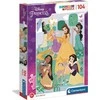 Clementoni Dėlionė 104 vnt. - Disney princesės