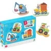 Dodo didelių detalių dėlionė Transportas (3 dėlionės)