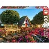 Dėlionė Educa Puzzle 1500 Santana, Drewno, Portugalia G3