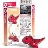 Dėlionė Fat Brain Toys Riebalų smegenų žaislai Dinozauras Tyrannosaurus Eugy. Eco 3D galvosūkis