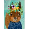 Dėlionė Heye Puzzle 1000 el. Gėlių draugai, Wiewiórka, Mia Charro