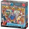 Dėlionė Wasgij – Retro paslaptis – 9 puikus traukinio apiplėšimas! (1000 vienetų) (1110100504)