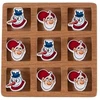 Kontext Det Gamle Apotek Tic Tac Toe, H 11.9 cm, W 11.9 cm, D 1.5 cm, 1/box, Natural, Julius (16001737)