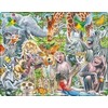 Dėlionė Tactic Larsen Puzzle Happy African Animals Maxi