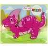Lean Toys Medinė dėlionė Dinozauras LeanToys, 6 det.
