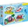 Dėlionė Alexander Multigra Puzzle 4W1 kūdikių transporto priemonės -