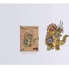 PuzzleOK Medinė dėlionė 74 vnt. - Triceratopsas
