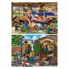 Ravensburger Dėlionė 2x24 vnt. - Lėktuvų ir traukinių remontas