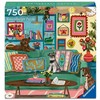 Dėlionė 2D Ravensburger Art&Soul laimingos vietos 750 detalių