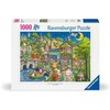 Ravensburger dėlionė „Žąsies Motutės miestelis“, 1000 det.