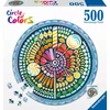 Ravensburger Apvali dėlionė 500 vnt. - Saldainiai