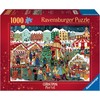 Ravensburger Dėlionė 1000 vnt. - Kalėdų mugė