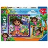 Ravensburger Dėlionė 3x49 vnt. - Dora