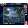 Schmidt Dėlionė 1000 vnt. - Thomas Kinkade: Undinėlė ir princas Erikas