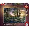 Schmidt Spiele Dėlionė PQ 1000 Terry Redlin Magia Poranka G3
