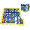 Stamp Foam puzzle - educational mat for children ALPHABET jungle 93x93cm ZA3148