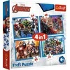 Dėlionė Trefl Puzzle 4w1 35,48,54,70el Odważni Avengersi. Avengers 34386 p8