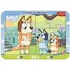 Trefl Dėlionė Ramkowe Baby Bluey i Bingo 80032