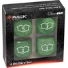 Ultra-Pro Ultra-Pro: Magic the Gathing - Žalias žmogus - 22 mm DeluxE Lojalumo kauliukai rinkinys