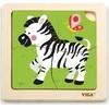 Viga Dėlionė 4 vnt. - Zebras
