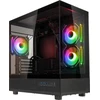 Kolink GSI SmartAssembly ARGB Glass Micro-ATX PC case, mid tower, Micro-ATX, Tempered Glass – juodas, 750 watts Gold power supply