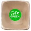 Gogreen Composable cane bowls 1300ml square 5 pieces/ 0 16kg