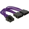 Delock 0.15m, Violetinis (83705)
