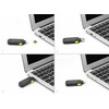 Delock DeLOCK 22031 prievadų blokatorius Prievado užraktas su USB Type-A raktu Juoda, Geltona 1 vnt.