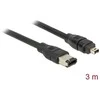 Delock 3m, Juodas (82578)