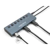 HUB USB Delock DeLOCK 63410 huby i koncentratory USB 3.2 Gen 1 (3.1 Gen 1) Type-C 5000 Mbit/s Mėlyna