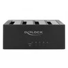 DeLOCK 63930, HDD, SSD, Serial ATA, 2.5,3.5", USB 3.2 Gen 1 (3.1 Gen 1) Type-B, Juodas, 5 Gbit/s