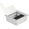 DeLOCK 66860 organizator na kable Biurko Cable grommet Sidabrinė 1 vnt.