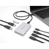 Delock 7 portų USB šakotuvas su 4 x USB Type-C lizdu ir 3 x USB Type-A lizdu su PD 82 W (64279)