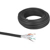 Delock DeLOCK 80597 kabelis sieciowy Juodas 50 m Cat6a U/FTP (STP)