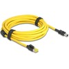 Delock DeLOCK 81253 kabelis sieciowy Juodas, Geltonas 5 m Cat6
