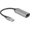 Delock DeLOCK 81571 zmieniacz płci / kabli USB Type-A RJ-45 Antracyt