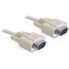 DELOCK Cable Serial SUB-D 9 1m St/St