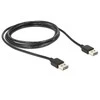 DeLOCK 85556 kabelis USB USB 2.0 2 m USB A Juodas
